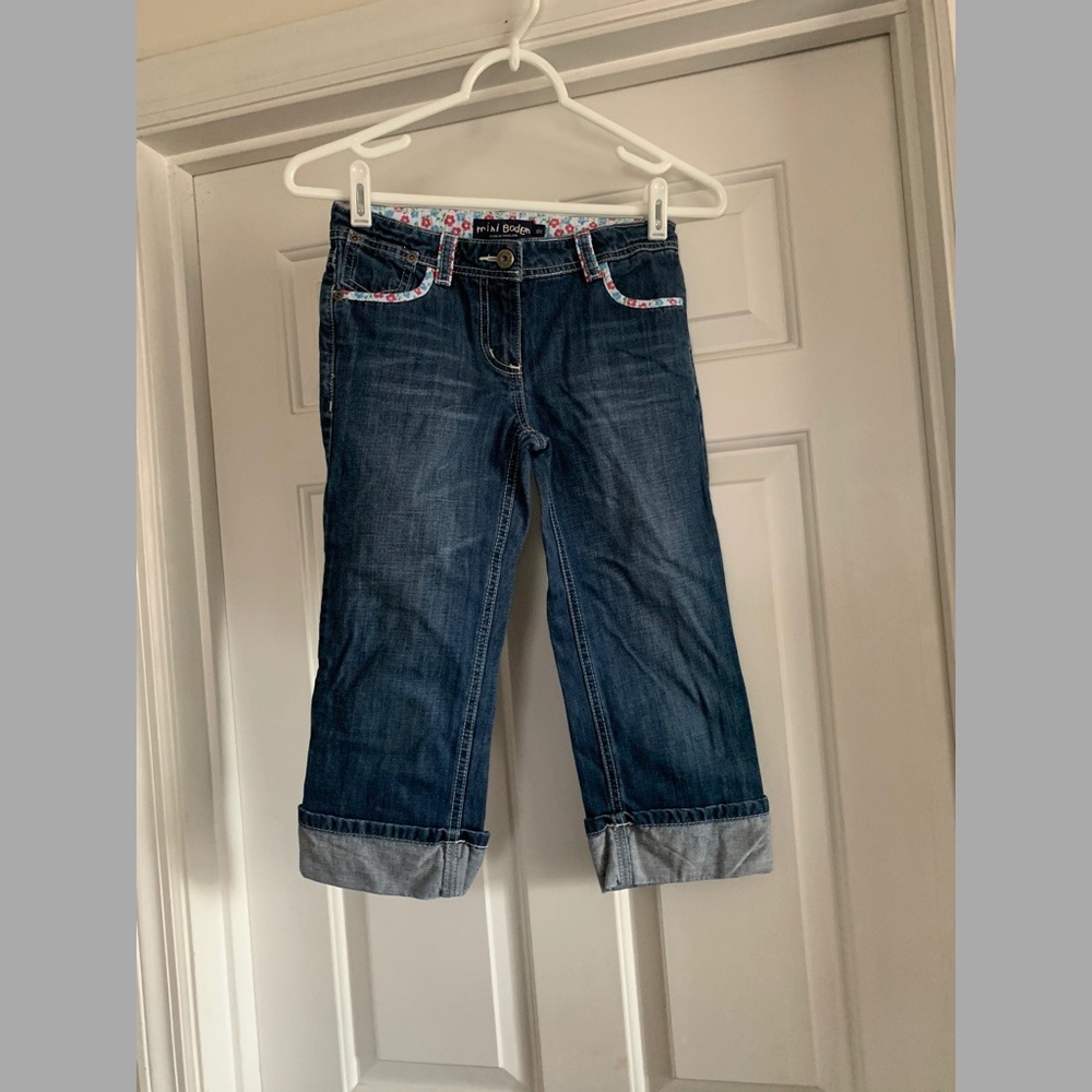 Mini Boden cuffed Capri